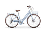 MBM La Rue Low Step Step Through Hybrid Electric Bike ebike Bike In Style Sky Blue