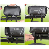 eelo Pannier Bag for Bicycle Rack - Waterproof, 7L Rear Carrier with Rain Cover